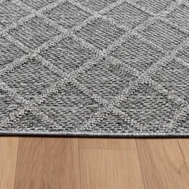 Ayyildiz Outdoorteppich AYYILDIZ TEPPICHE "PATARA 4953", grau, B:140cm H:8mm L:200cm, Polypropylen, Teppiche, Outdoorteppich, Läufer / Pflegeleicht / Strapazierfähig / In- und Outdoor geeignet