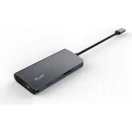 LMP 8 Port USB-C mini Dock space grau