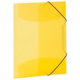 Herma Sammelmappe A4 transparent gelb