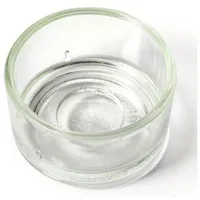 Primavera Teelichthalter Glas Transparent