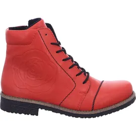 Rieker Damen Stiefelette 73504-33 rot Gr. 42
