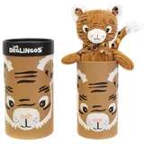 Les Deglingos Großes Plüschtier Simply Speculos der Tiger.