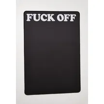 Mister Tee Fuck Off Desk Pad Other - Black / White