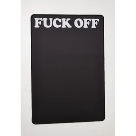 Mister Tee Fuck Off Desk Pad Other - Black / White