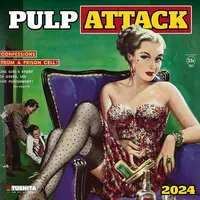 Tushita paperart Pulp Attack 2024: Kalender 2024 (Media Illustration)