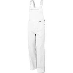 QUALITEX HIGH QUALITY WORKWEAR Latzhose favorit weiß Herren: 102