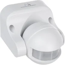 Maclean Brackets PIR-Bewegungsmelder Dämmerungssensor Infrarot IP44 weiß Reichweite 12m max. Belastung 800/1200W MCE358 W
