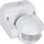 Maclean Brackets PIR-Bewegungsmelder Dämmerungssensor Infrarot IP44 weiß Reichweite 12m max. Belastung 800/1200W MCE358 W