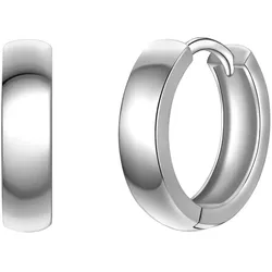 Yokoamii Creolen aus Metall-Legierung in Silber   Damen 