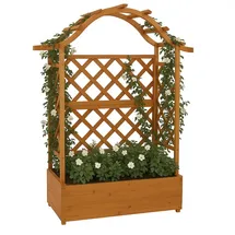 Proregal Hochbeet 138 x 110 x 44 cm Beige