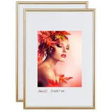Ideal Trend Bilderrahmen Collage gold 21x29,7 cm 2 St.