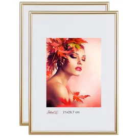 Ideal Trend Bilderrahmen Collage gold 21x29,7 cm 2 St.