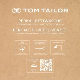 Tom Tailor STRIPES WITH A KICK Mehrfarbig 135 x 200 cm + 80 x 80 cm