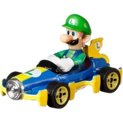 HOT WHEELS GBG27 Mario Kart Replica 1:64 Die-Cast Luigi