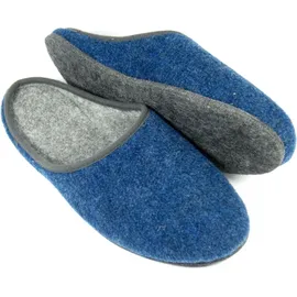 Pantoffelmann Pantoffeln Blau 38