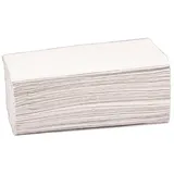 Papierhandtücher, 2-lagig, 24,8x23 cm, Weiß  | Packung (200 Stück)