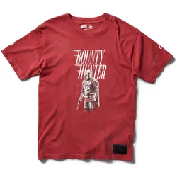 DC x Star Wars Mando Passport Tee Syrah Pigment Dye - Rot / M