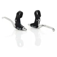 XLC Unisex – Erwachsene Bl-V04 Bremshebelset, Schwarz/Silber, 300 mm