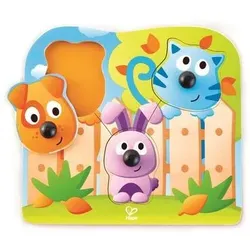 HAPE E1309 Knopfpuzzle Haustiere