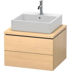 Duravit L-Cube 62x54,7cm, med. Ei, f Kons, 2 Schub.
