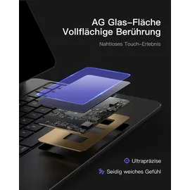 Inateck Magic Keyboard für iPad Pro 11 2024 M4 Schwarz