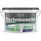 SCHÖNER WOHNEN Trockenbauweiss matt 5 l