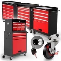 TIMBERTECH® Werkstattwagen leer Schubladen Einlage Werkzeug Montagewagen Roll