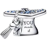 Pandora Funkelnde Blauer Absolventen-Hut 2026 Silber 794461C01