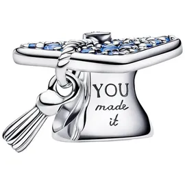 Pandora Funkelnde Blauer Absolventen-Hut 2026 Silber 794461C01