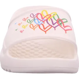 SKECHERS Foamies IN LOVE WITH LOVE mit Herzchen-Print Gr. 40 weiß - 60834712-40