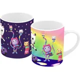 Gedalabels Farbwechseltasse Gabby's Dollhouse 0,25 l Lila