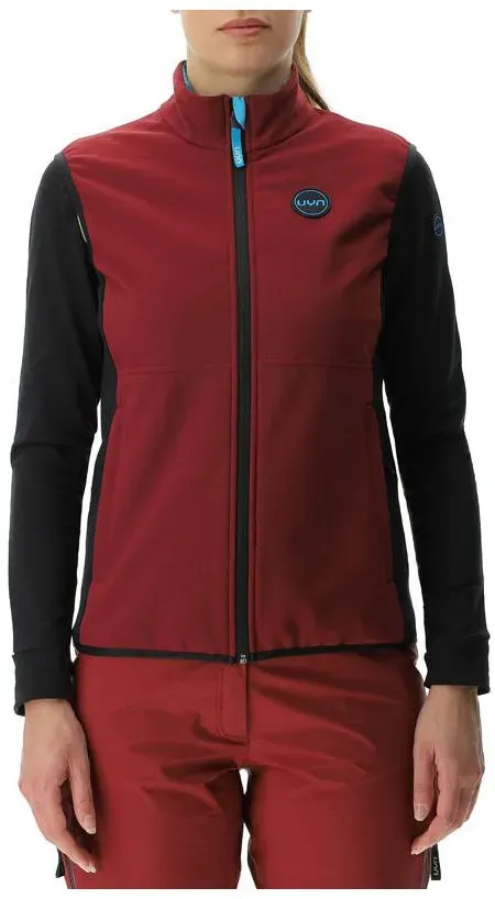 Uyn Woman Spire Softshell Vest sofisticated red/black (R635) M