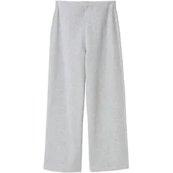 TOM TAILOR DENIM Damen Cropped Culotte Hose, grau, Meliert, Gr. L