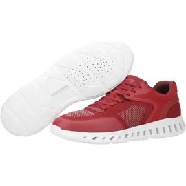 GEOX U OUTSTREAM Sneaker, DK RED,