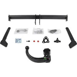 Westfalia Anhängerkupplung abnehmbar inkl. Trail-Tec E-Satz 13polig & Montage - FORD FOCUS IV Turnier