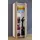 VCM Holz Besenschrank Staubsauger Putzschrank Vandol K 70 x 40 cm Braun/Weiß