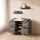 livinity® WICKELKOMMODE Mailo Grau/Artisan XL mit 4 Schubladen