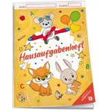 Trötsch Verlag TRÖTSCH - Hausaufgabenheft Grundschule Zum Schulstart Tierfreunde
