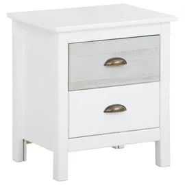 OTTO home Nachtschrank Pilatus 45 x 35 x 50 cm Weiß