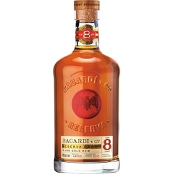 Bacardí Reserva Ocho Rum 8 Jahre 40% 0,7l