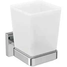 Ideal Standard IOM Cube aus satiniertem Glas/ Chrom