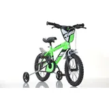 DINO BIKES 14 Zoll Kinderfahrrad Mountainbike - grün,