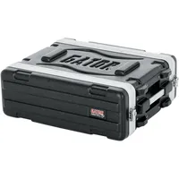 Gator Cases Leichtes, geformtes 3U-Rack-Gehäuse mit hochbelastbaren Verschlüssen; geringe