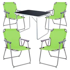 Mojawo Camping Set 5-tlg Grün