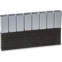 Proregal Ausgleichsset 8 Einsatzkästen 22x40x60 cm Grau
