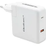Qoltec 51710, Drinnen, AC, 20 V, 1,8 A, Weiß