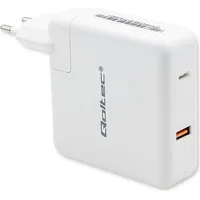 Qoltec 51710, Drinnen, AC, 20 V, 1,8 A, Weiß