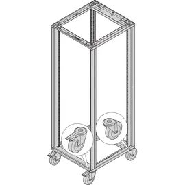 Schroff Lenkrollen - LENKROLLEN SET 400KG 125D 4X