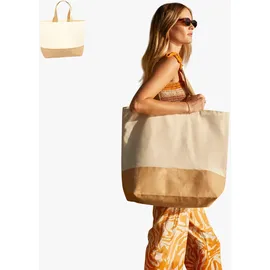 Westford Mill Jute Base Canvas Tote XL Natural 38 x 44 x 18 cm