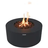 ELEMENTI Feuerschale Ø 87 cm Schwarz